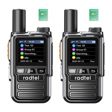 Radtel P8 PoC Radio Push-to-Talk Over Cellular , Handheld Walkie Talkie