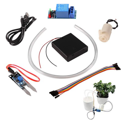 #ad Soil Moisture Sensor Kit Automatic Watering System Manager with Mini Water Pu... $16.29