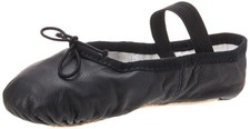 Unisex Child Dance Girls Dansoft Full Sole Leather Ballet Slipper/Shoe
