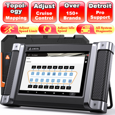 Diesel OBD2 Scanner Diagnostic Tool Speed Limit ECU Coding Free Update Lifetime
