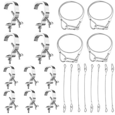 Truss Clamp,Traverse Schellen,Hook Clamps Truss 10er Pack 3052mm Mit 10 Siche...