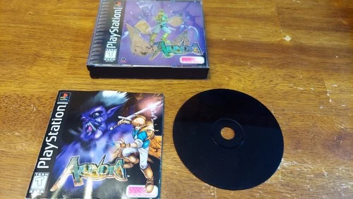 Alundra PS1 Sony PlayStation 1, 1997 CIB w Manual & Map