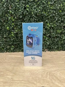Contixo KW1 Blue Smart Watch for Kids HD Touch Screen with Camera and 16 Games