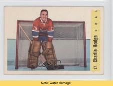 1958-59 Parkhurst Charlie Hodge #17 READ 0f8