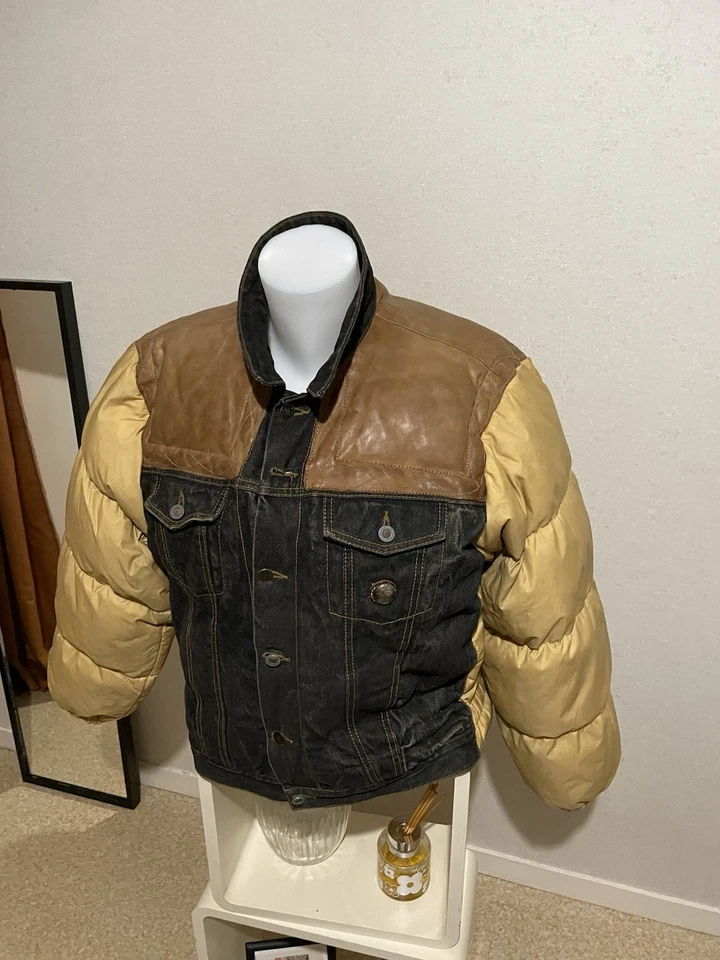 Doudoune Chevignon Vintage Rare Taille M Modèle Unique Une Petite Imperfection - Photo 2/4