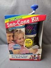  Vintage Sno Motion Sno-Cone Snow Maker Machi...