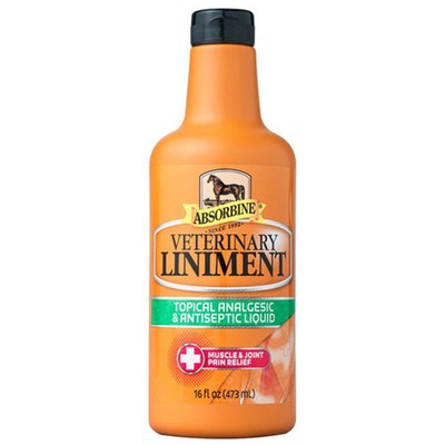 38RJ Absorbine Veterinary Liniment Topical Analgesic Antiseptic Liquid 16Oz
