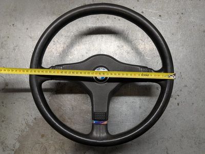 BMW E30 M-tech MT1 Genuine Leather Steering Wheel [Rare] (KBA