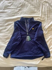 Brand New Masters Tech Rain/Wind Jacket 1/4 Zip Pullover Mens SMALL - Never Worn