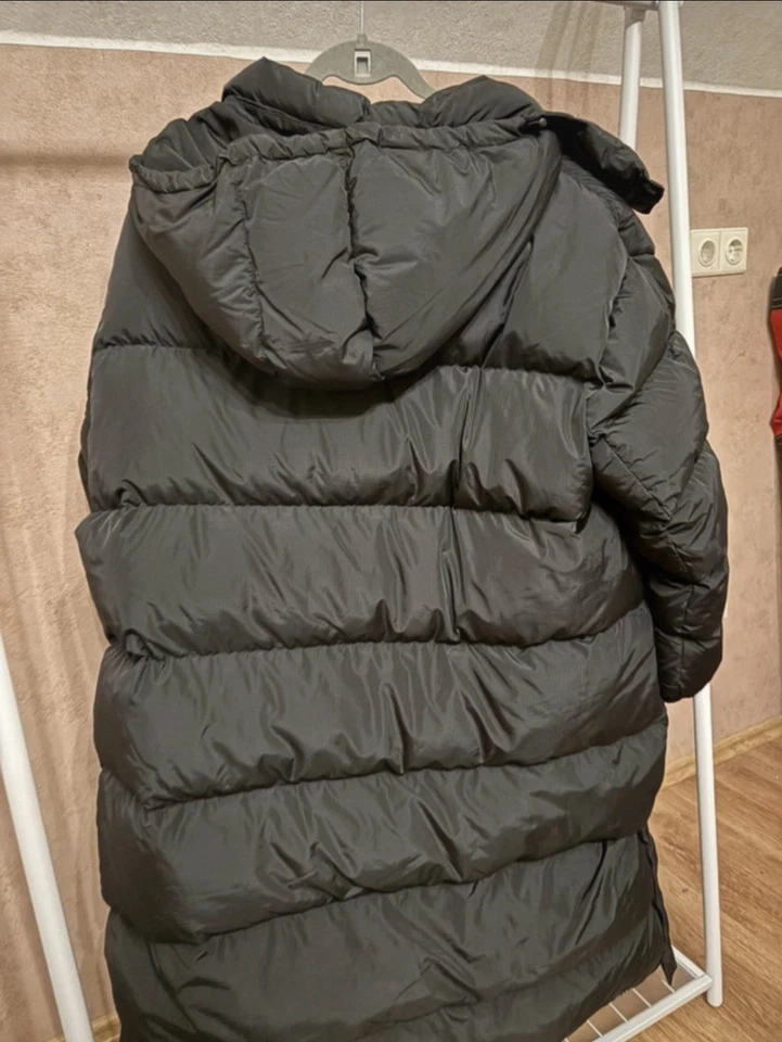 Tommy Jeans The Alaska Puffer Daunenjacke schwarz mit Kapuze lang 4XL 52/54 - Bild 2 von 4