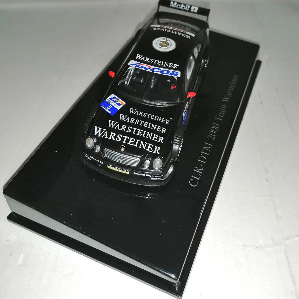 MERCEDES CLK DTM 2000 TEAM WARSTEINER AUTOART SCALA 1/43 - Immagine 2 di 3