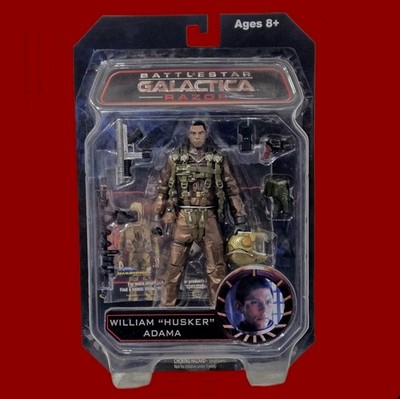 William Husker Adama Battlestar Galactica Razor Figure 2008 Diamond Select New