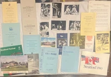 Stratford Shakespeare Festival Theatre Program Lot Stratford Christopher Plummer