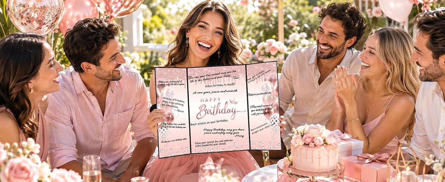 как выглядит Birthday Party Decoration Keepsake, Large Birthday Guest Sign in Book for фото