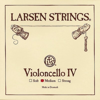 Larsen Strings Original Cello C String 44 Size, Medium Tungsten, Ball End