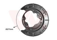 Spritzblech Ankerblech Hinten Links Passend FüR Hyundai I30 FD KIA Cee'd SW