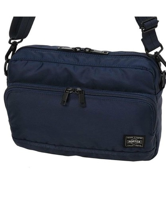 #ad Brand New PORTER Flash Shoulder Bag Navy 689 05949 $278.21