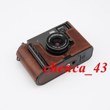 Half Case w/ Grip for Fujifilm X Half Leather Insert X-HF1 Camera Cover Handmade