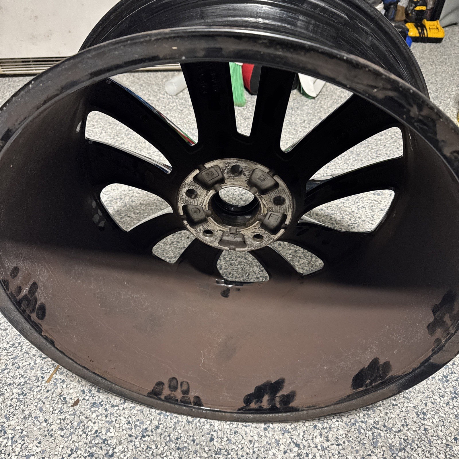 2015-2020 BENTLEY BENTAYGA OEM (A) 21x10 21 Inch Machined Face Black Wheel Rim