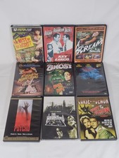 Classic Horror Movies DVD Lot Of 9