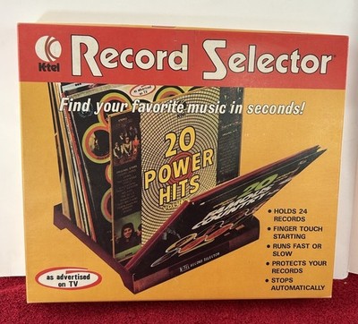 Vintage 1970s K-Tel Record Selector in box Vinyl LP Album Organizer Holder New
