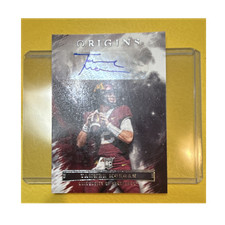 Panini Chronicles Draft Picks 2023 Tanner Morgan Origins Rookie Auto Golden Gop…
