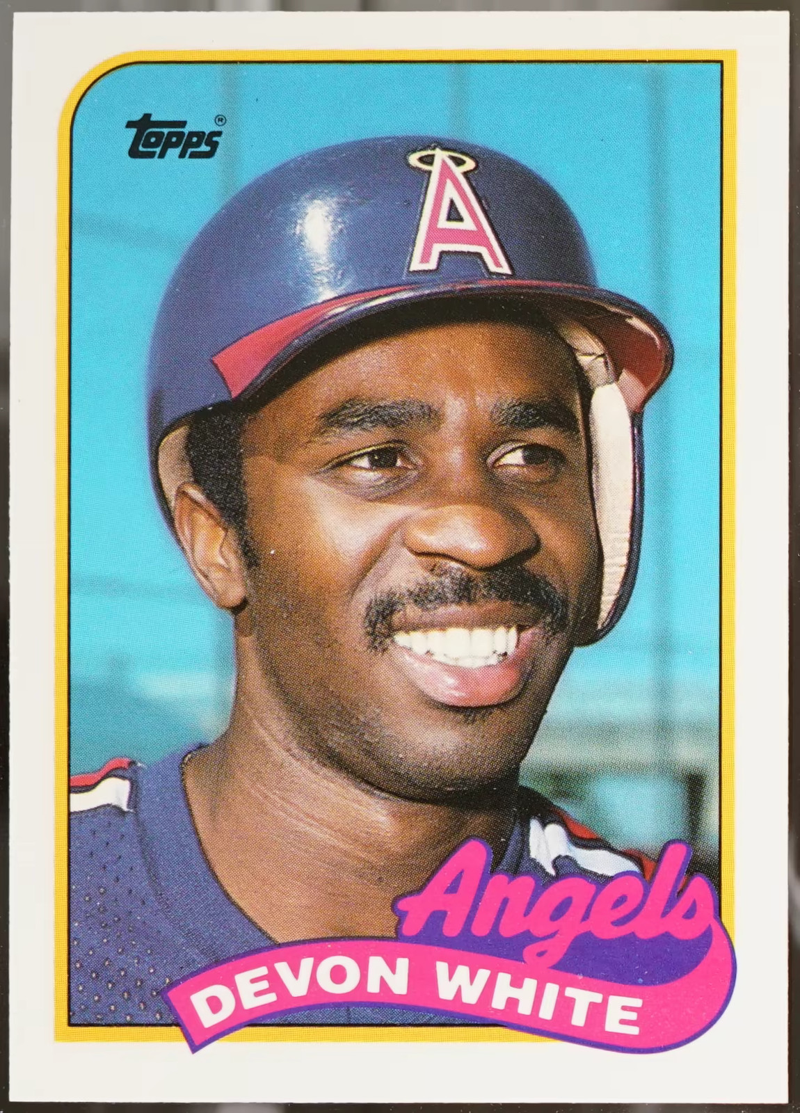 1989 Topps - Collector's Edition (Tiffany) Baseball Devon White #602 NM