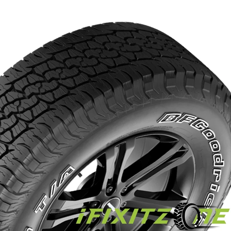 4 BFGoodrich Trail-Terrain T/A OWL 255/65R18 111T All Season 3PMSF Snow Rated Foto 2 de 4