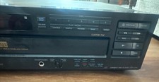 SONY CDP-C705 CD 5 Disc Player 18 Bit Linear 8 Times Oversampling TESTED