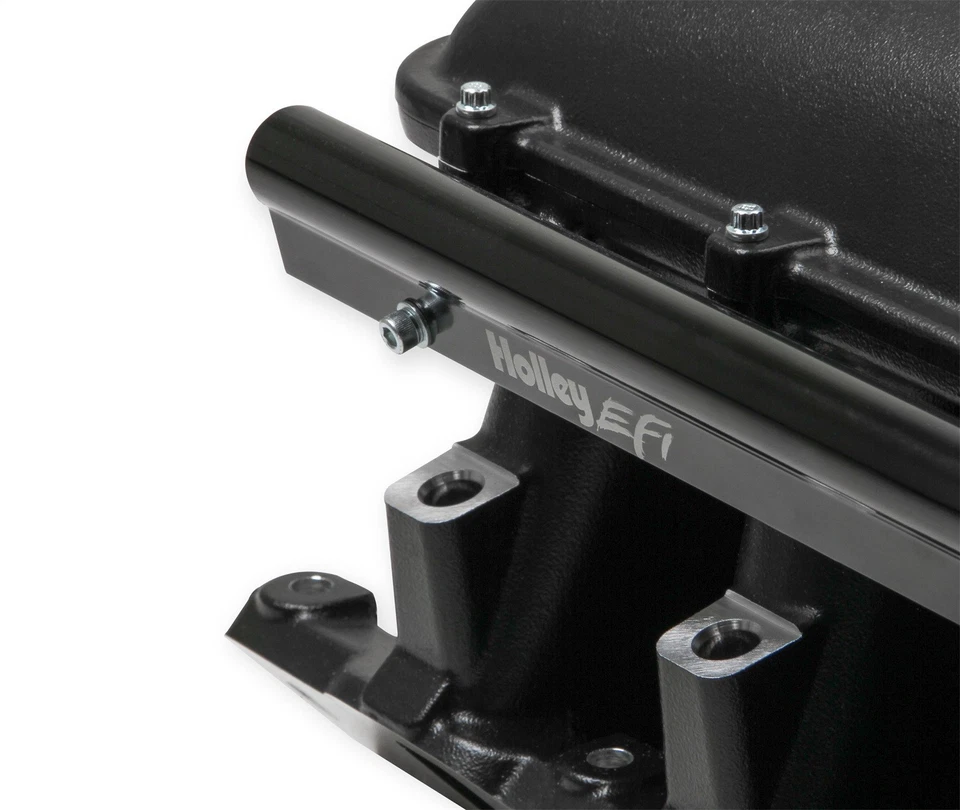 Colector de admisión Holley EFI 300-242BK Holley EFI Hi-Ram Foto 4 de 4