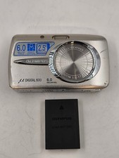Olympus  Digital 600 6.0 MP digital Camera Silver - Refurbished
