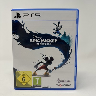 Disney Epic Mickey : Rebrushed PlayStation 5 PS5 Deutsch - Neuwertig in OVP