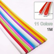 Separated Neon Flexible LED Light Strip Cover 6/8mm Bendable Silicone Diffuser