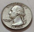 1964 Washington Quarter 90% Silver       (X63)