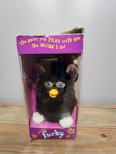 Vintage Furby 1998 "Witch's Cat" Gen 1 Black Tiger Electronics 70800 NOT Working