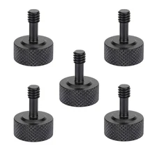 5Pcs CAMVATE 1/4"-20 Thread Thumb Screw Cup Head For DSLR Camera Cage Kit