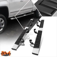 For 07-19 Chevy Silverado/GMC Sierra Crew Cab 6"Side Step Nerf Bar Running Board