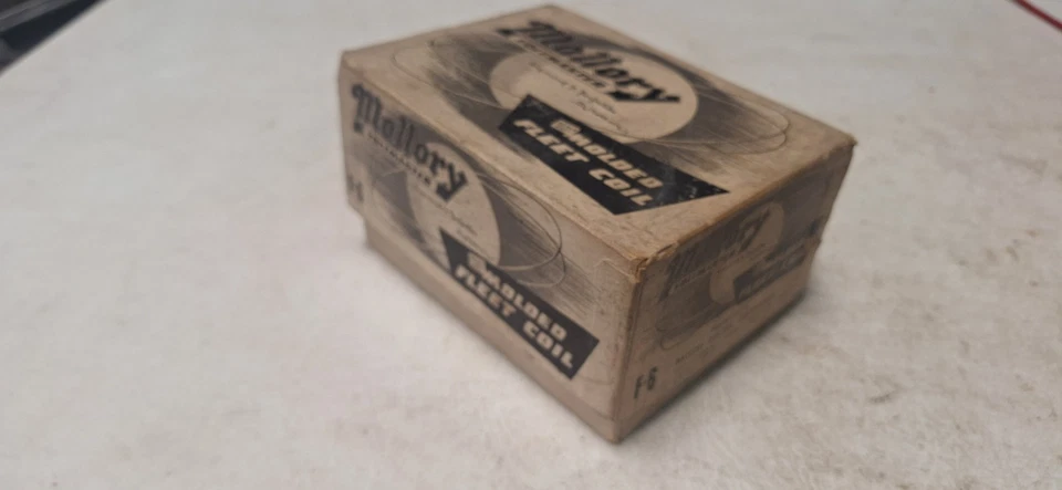 Ford Chevy Buick Cadillac Mallory 1959-60 12 voltios Master bobina de encendido vintage Foto 4 de 4