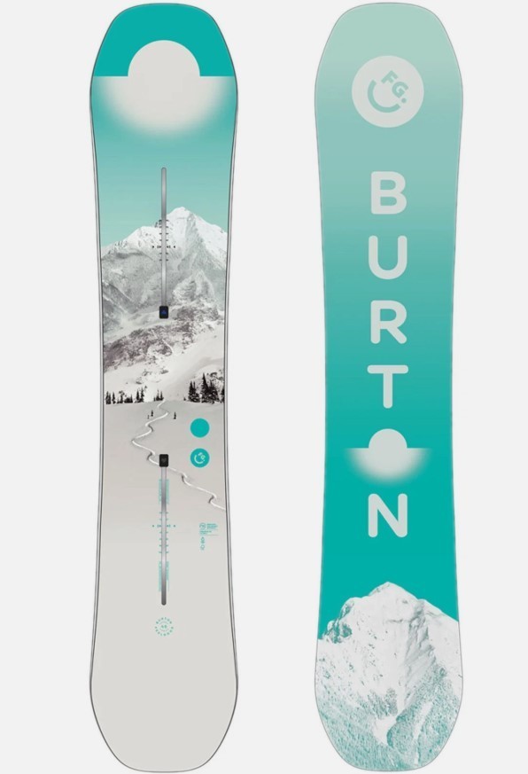 Burton FEELGOOD CAMBER Snowboard Damen All Mountain Winter First Tracks