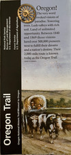 2008 OREGON TRAIL    NATIONAL PARK SERVICE UNIGRID BROCHURE/MAP   Out of Print