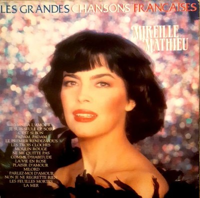 Mireille Mathieu - Les Grandes Chansons Françaises LP Album Vinyl Pop 195729