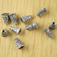 40pcs Tibetan silver stainer spacer beads h2557
