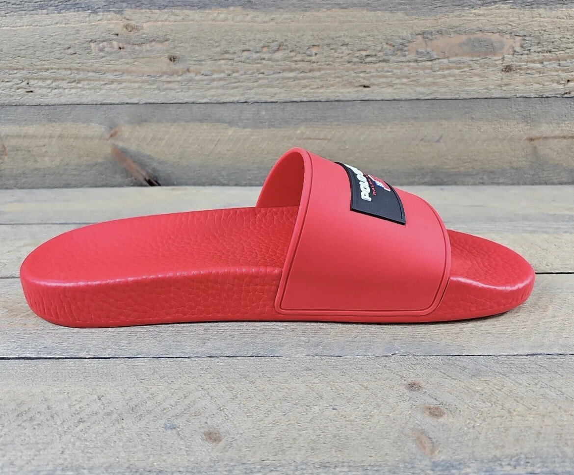 Polo Sport Ralph Lauren RRL Slides Boat Sandals Red Shoes  display picture 1