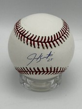 JARROD SALTALAMACCHIA Signed Baseball - ROMLB - COA - Autograph - Red Sox +