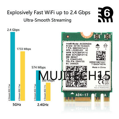 Intel WiFi 6 AX200 Network Adapter for sale online | eBay Intel WiFi 6 AX200 Network Adapter for sale online | eBay