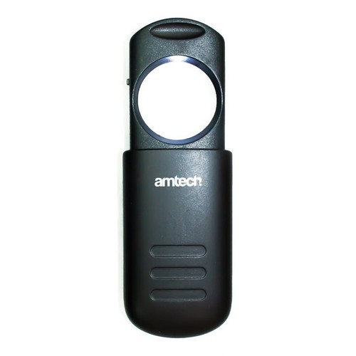 Slim Pocket Led Light Magnifying Glass X8 Magnifier For Hobbyists Map Reading - Picture 2 of 2