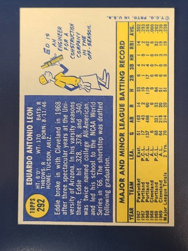 Tarjetas de béisbol Topps 1970 completan tu conjunto que elijas elegir cada una #188 - 633 - Imagen 85 de 245