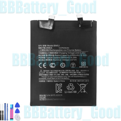 NEW BM5J 5000mAh New Phone Battery For Mi 12T / 12T Pro Redmi K50 Ultra