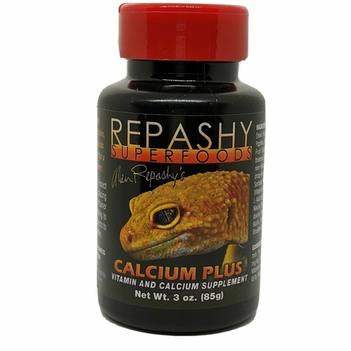 Repashy Calcium Plus Vitamin & Calcium Powder 3 oz Leopard Gecko 12/