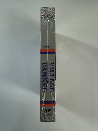 VHS — VILLAGE OF THE DAMNED — Factory Sealed MGM Big Box - Picture 4 of 6